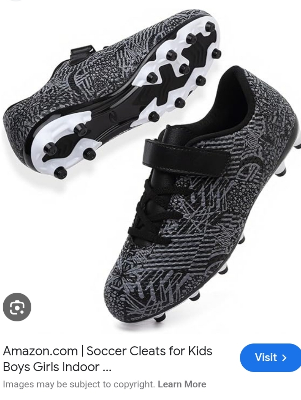 New Youth Boy's Amazon Cleats